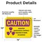 Signmission Radiation & Laser Sign, 10 in H x 14 in W, Vinyl Decal, Rectangle OS-2PACK-CR-D-1014-L-10201 - alternate 4